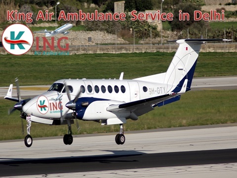 King-Air-Ambulance-Delhi-cost