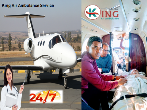 King Air Ambulance in patna