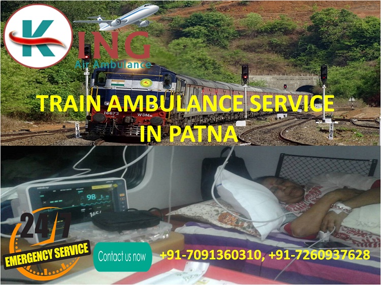 Train Ambulance Service in Patna